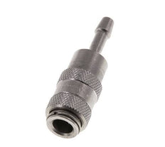 Stainless steel DN 2.7 (Micro) Air Coupling Socket 3 mm Hose Pillar