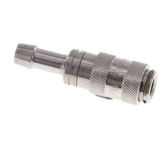 Edelstahl 316L DN 2,7 (Micro) Luftkupplungsmuffe 4 mm Schlauchsäule Doppelabsperrung