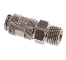 Stainless steel DN 2.7 (Micro) Air Coupling Socket G 1/8 inch Male