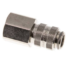 Messing vernickelt DN 5 Luftkupplungsmuffe G 3/8 Zoll Innengewinde