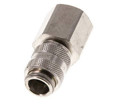 Messing vernickelt DN 5 Luftkupplungsmuffe G 3/8 Zoll Innengewinde