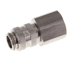 Edelstahl DN 5 Luftkupplung Muffe G 3/8 Zoll Innengewinde