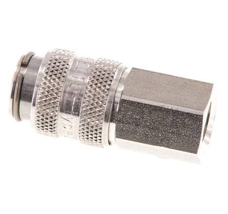 Edelstahl 316L DN 5 Luftkupplung Muffe G 1/8 Zoll Innengewinde