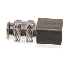 Edelstahl 316L DN 5 Luftkupplung Muffe G 3/8 Zoll Innengewinde Doppelabsperrung