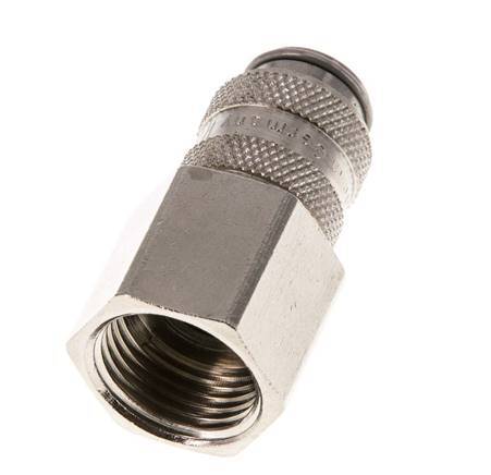 Gehärteter Stahl DN 5 Luftkupplungsmuffe G 3/8 Zoll Innengewinde