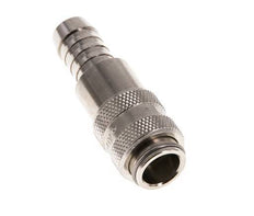 Nickel-plated Brass DN 5 Air Coupling Socket 9 mm Hose Pillar