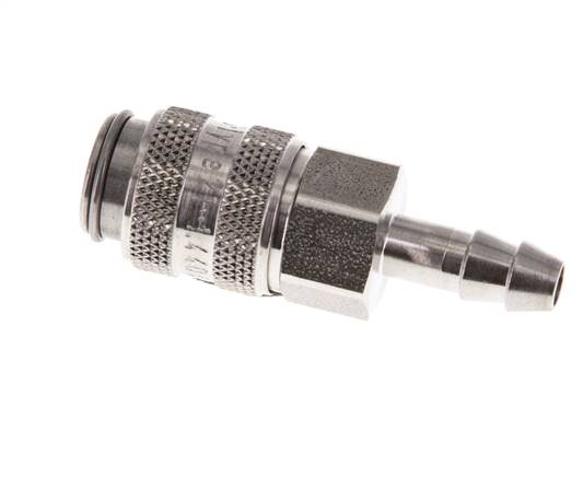 Edelstahl 316L DN 5 Luftkupplungsmuffe 4 mm Schlauchpfeiler