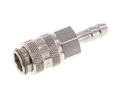 Edelstahl 316L DN 5 Luftkupplungsmuffe 4 mm Schlauchsäule Doppelabsperrung