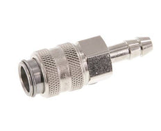 Gehärteter Stahl DN 5 Luftkupplungsmuffe 6 mm Schlauchpfeiler
