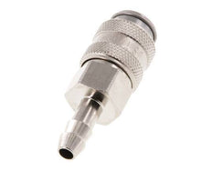 Gehärteter Stahl DN 5 Luftkupplungsmuffe 6 mm Schlauchpfeiler