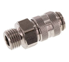 Edelstahl DN 5 Luftkupplung Muffe G 1/4 Zoll Außengewinde