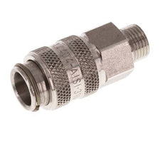 Edelstahl 316L DN 5 Luftkupplung Muffe G 1/8 Zoll Außengewinde