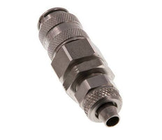 Edelstahl DN 5 Luftkupplung Muffe 6x8 mm Überwurfmutter Bulkhead