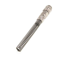 Messing vernickelt DN 5 Luftkupplungsmuffe 6x8 mm Überwurfmutter Bend-Protect Double Shut-Off
