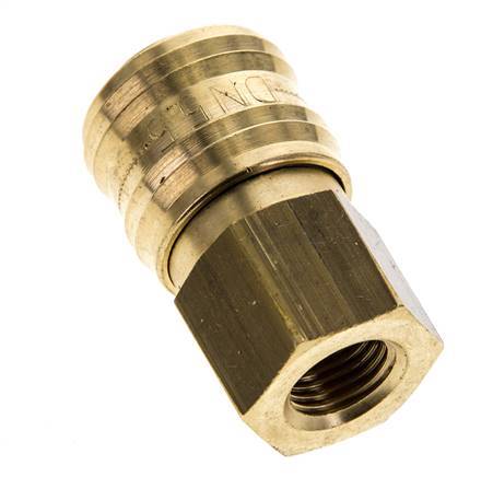 Brass DN 5.5 (Orion) Air Coupling Socket G 1/4 inch Female