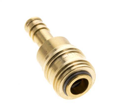 Brass DN 5.5 (Orion) Air Coupling Socket 10 mm Hose Pillar