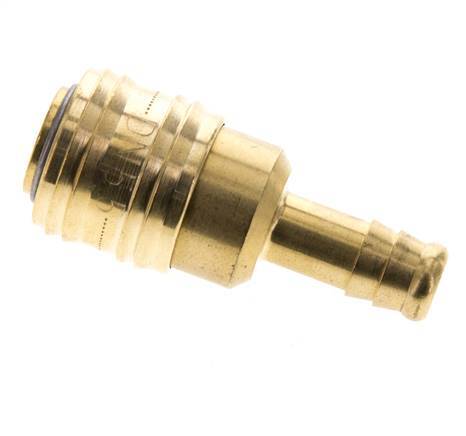 Brass DN 5.5 (Orion) Air Coupling Socket 10 mm Hose Pillar