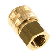 Messing DN 7.2 (Euro) Luftkupplung Muffe G 3/8 Zoll Innengewinde