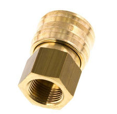 Messing DN 7.2 (Euro) Luftkupplung Muffe G 3/8 Zoll Innengewinde