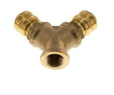 Messing DN 7.2 (Euro) Luftkupplung Muffe G 1/2 Zoll Innengewinde Wandmontage 2-Wege