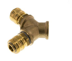 Messing DN 7.2 (Euro) Luftkupplung Muffe G 1/2 Zoll Innengewinde Wandmontage 2-Wege