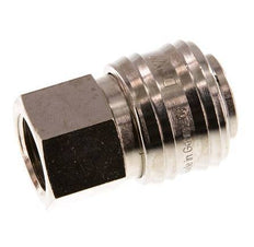 Nickel-plated Brass DN 7.2 (Euro) Air Coupling Socket G 3/8 inch Female