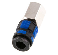 Messing vernickelt DN 7.8 Luftkupplung Muffe G 1/2 Zoll Innengewinde