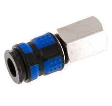 Messing vernickelt DN 7.8 Luftkupplung Muffe G 1/2 Zoll Innengewinde