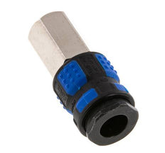 Messing vernickelt DN 7.8 Luftkupplung Muffe G 1/4 Zoll Innengewinde