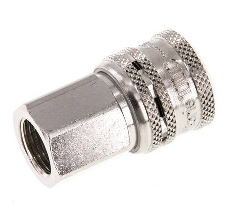 Stahl DN 7.2 (Euro) Sicherheitsluftkupplung Muffe G 3/8 Zoll Innengewinde