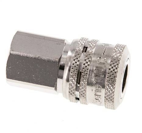 Stahl DN 7.2 (Euro) Sicherheitsluftkupplung Muffe G 3/8 Zoll Innengewinde