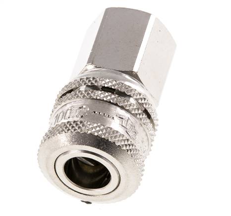 Stahl DN 7.2 (Euro) Sicherheitsluftkupplung Muffe G 3/8 Zoll Innengewinde