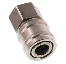 Edelstahl DN 7,2 (Euro) Luftkupplung Muffe G 1/2 Zoll Innengewinde