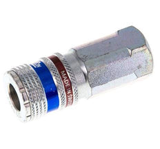 Stahl/Messing DN 7,6 (7,2 Euro) Sicherheitsluftkupplung Muffe G 3/8 Zoll Innengewinde