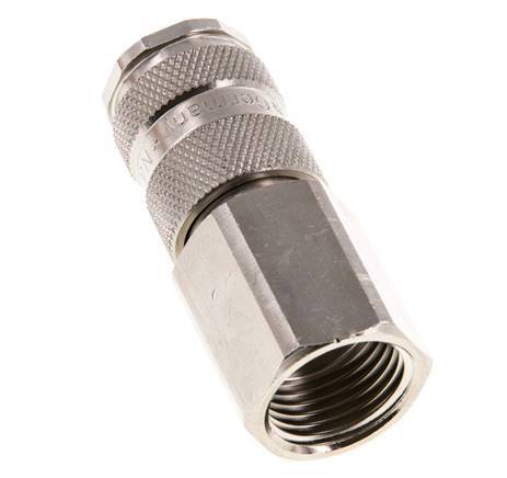 Gehärteter Stahl DN 7.8 Luftkupplung Muffe G 1/2 Zoll Innengewinde