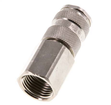 Gehärteter Stahl DN 7.8 Luftkupplung Muffe G 1/2 Zoll Innengewinde