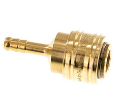 Brass DN 7.2 (Euro) Air Coupling Socket 6 mm Hose Pillar