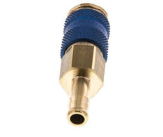 Messing DN 7.2 (Euro) Blau kodierte Luftkupplungsmuffe 9 mm Schlauchpfeiler