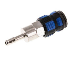 Messing vernickelt DN 7.8 Luftkupplungsmuffe 6 mm Schlauchpfeiler