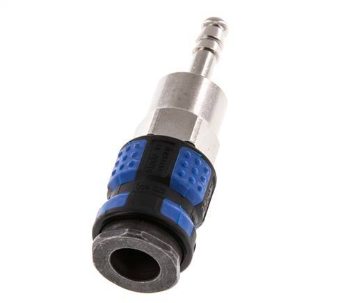 Messing vernickelt DN 7.8 Luftkupplungsmuffe 6 mm Schlauchpfeiler