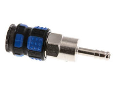 Messing vernickelt DN 7.8 Luftkupplungsmuffe 6 mm Schlauchpfeiler