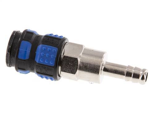 Messing vernickelt DN 7.8 Luftkupplungsmuffe 8 mm Schlauchpfeiler