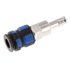 Nickel-plated Brass DN 7.8 Air Coupling Socket 9 mm Hose Pillar