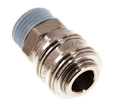 Nickel-plated Brass DN 7.2 (Euro) Air Coupling Socket G 1/2 inch Male