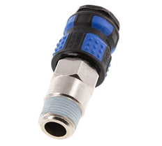 Messing vernickelt DN 7.8 Luftkupplungsmuffe R 3/8 Zoll Außengewinde