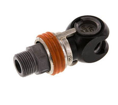 Stahl DN 8 Sicherheitsluftkupplung Muffe G 3/8 Zoll Außengewinde