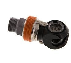 Stahl DN 8 Sicherheitsluftkupplung Muffe G 3/8 Zoll Außengewinde