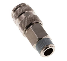 Gehärteter Stahl DN 7.8 Luftkupplungsmuffe R 3/8 Zoll Außengewinde