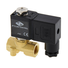 Solenoid Valve CM-DA 1/4'' compact brass FKM 0-13bar 230V AC