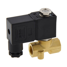 Solenoid Valve CM-DA 1/4'' compact brass FKM 0-13bar 230V AC